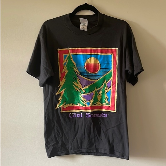 Tops - Vintage Girl Scouts Shirt SZ Medium